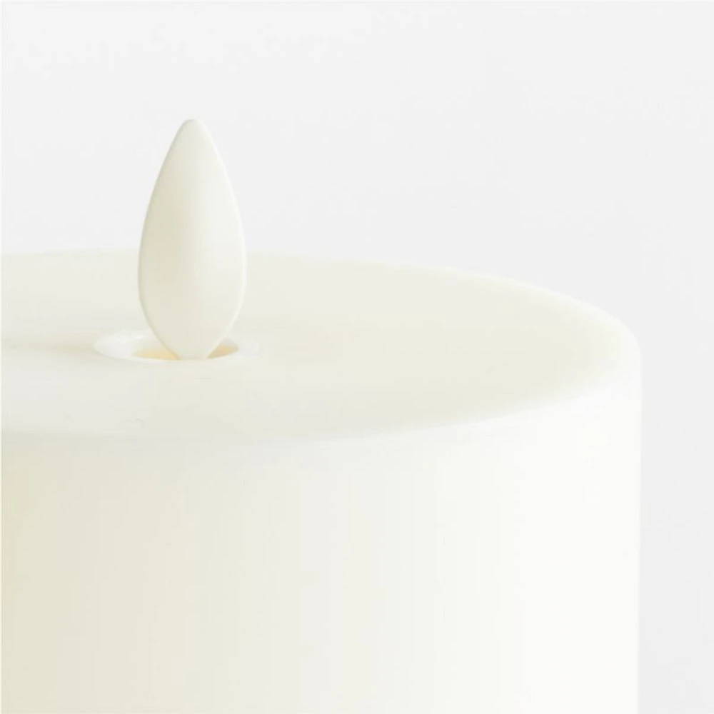 Flicker Outdoor Flameless Pillar Candle 3"x4"