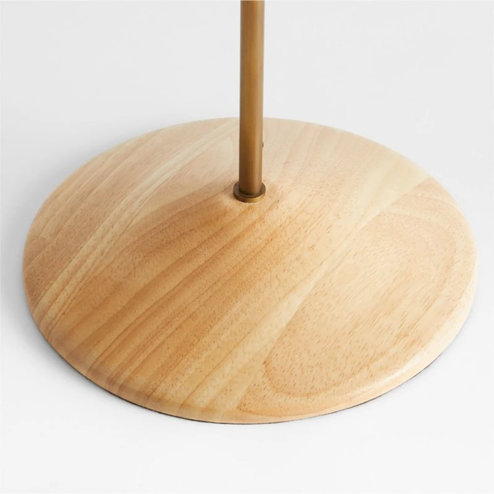 Flores Table Lamp with Pleated Shade