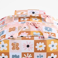 Dreamer Flower Patch Large Kids Backpack with Side Pockets