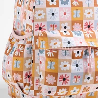 Dreamer Flower Patch Large Kids Backpack with Side Pockets