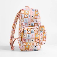 Dreamer Flower Patch Large Kids Backpack with Side Pockets