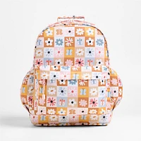 Dreamer Flower Patch Large Kids Backpack with Side Pockets