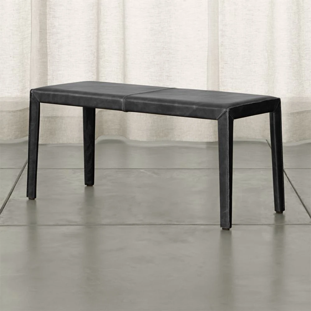 Folio Viola Top-Grain Leather 40" Bench