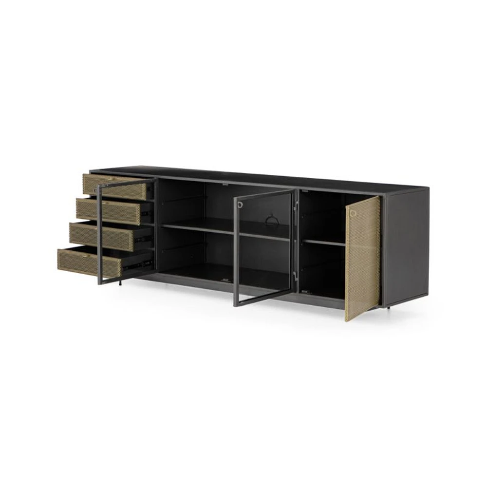 Frederick 83" Storage Media Console