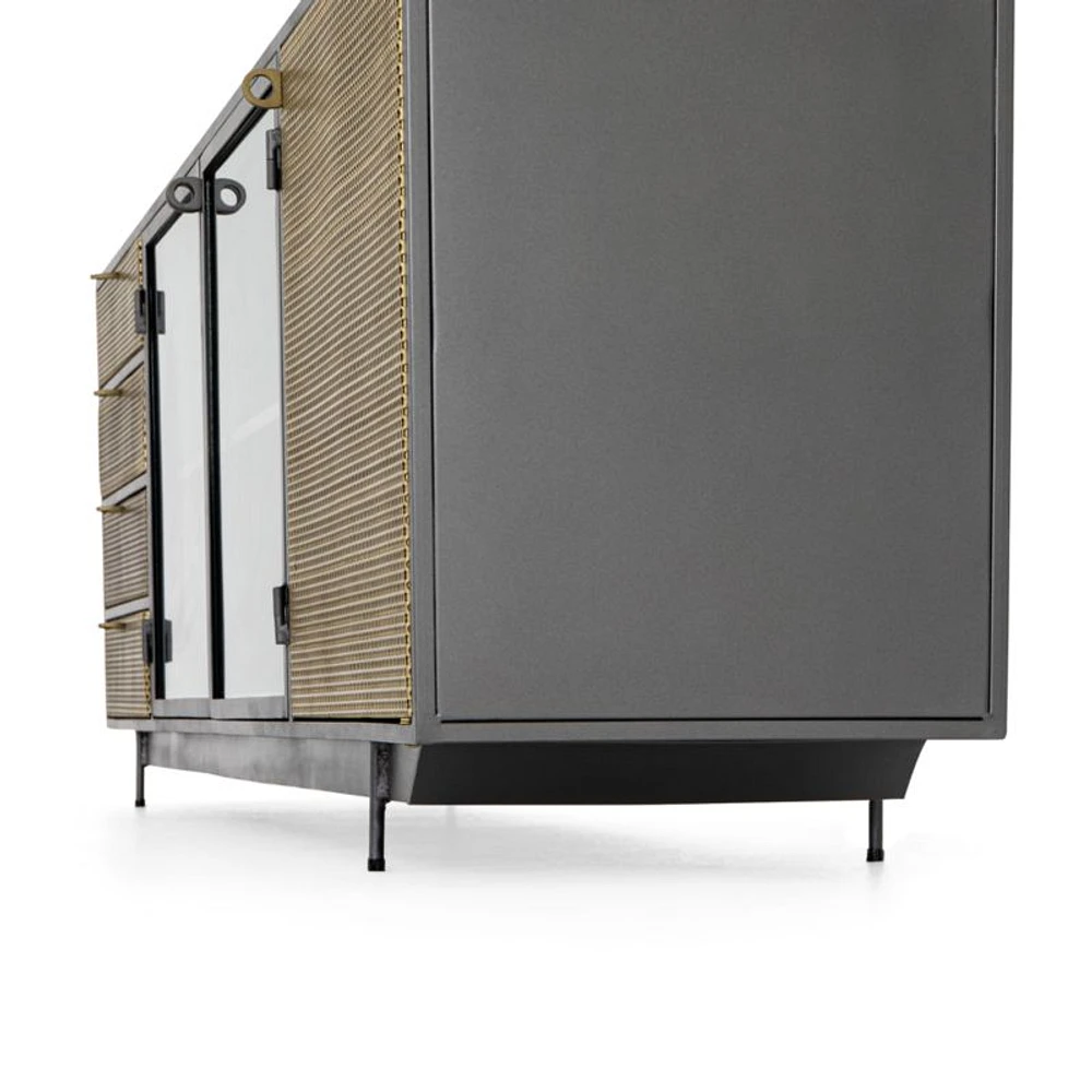 Frederick 83" Storage Media Console
