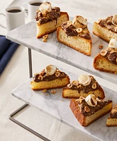 French Kitchen Marble 2-Tier Server