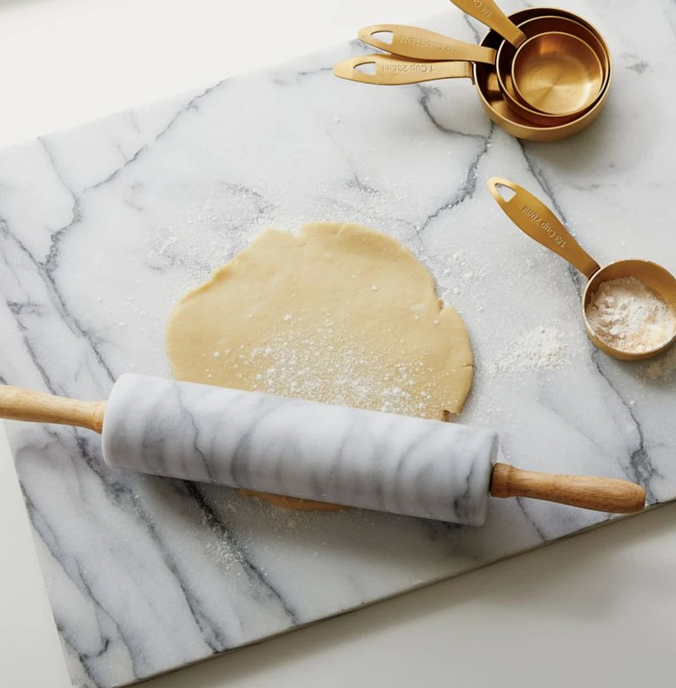 French Kitchen Marble Rolling Pin with Stand
