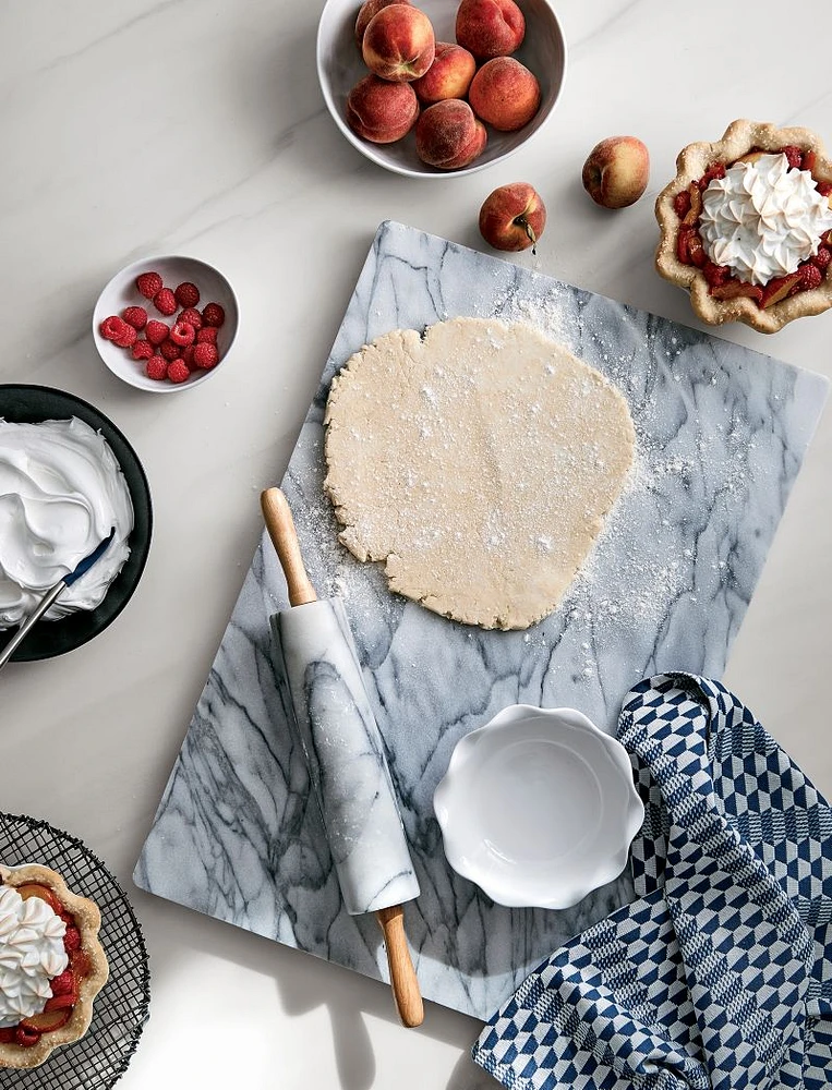 French Kitchen Marble Rolling Pin with Stand