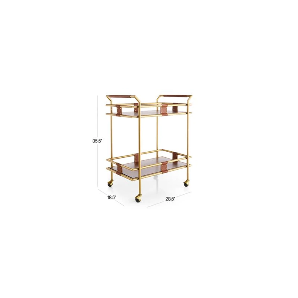 Fae 2-Tier Bar Cart