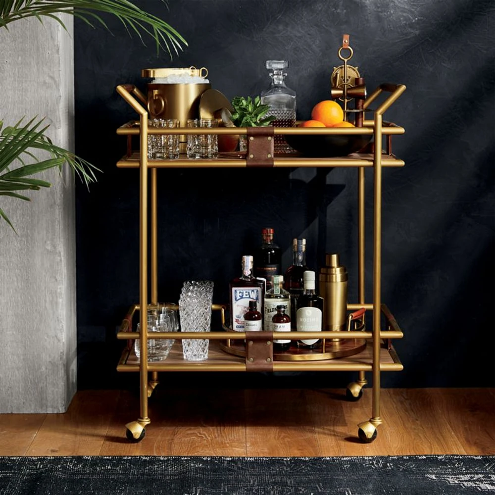 Fae 2-Tier Bar Cart