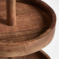 Calistoga 2-Tiered Wooden Server by Gaby Dalkin
