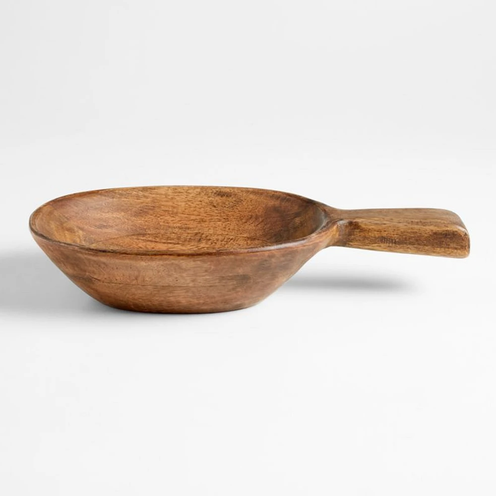 Calistoga Wooden Bowl with Handle by Gaby Dalkin