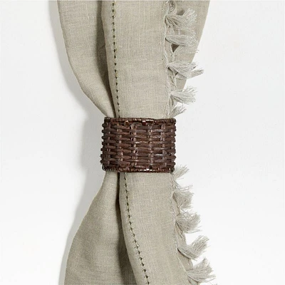 Cocoa Rattan Napkin Ring by Gaby Dalkin