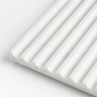 Alabaster Fluted Marble Trivet by Gaby Dalkin