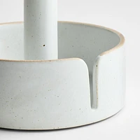 Pacific Ceramic Paper Towel Holder by Gaby Dalkin