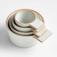 Pacific White Ceramic Measuring Cups by Gaby Dalkin