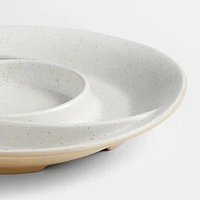 Poppy Recycled Clay Round Ceramic Serving Dish by Gaby Dalkin