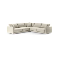 Gather Deep 3-Piece Sectional Sofa