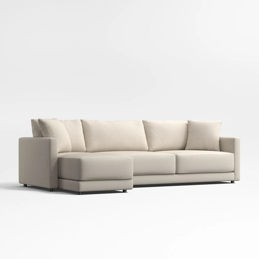 Gather Deep 2-Piece Left-Arm Chaise Sectional Sofa