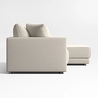 Gather Deep 2-Piece Right-Arm Chaise Sectional Sofa