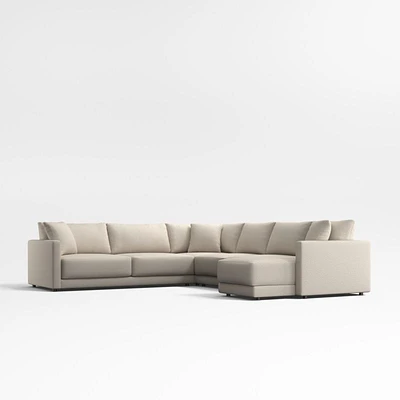 Gather Deep -Piece L-Shaped Sectional Sofa