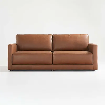 Gather Deep Leather Sofa