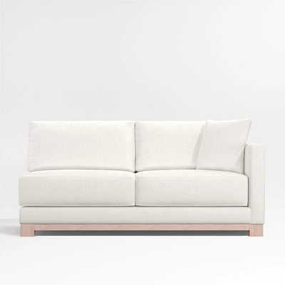 Gather Wood Base Right-Arm Sofa