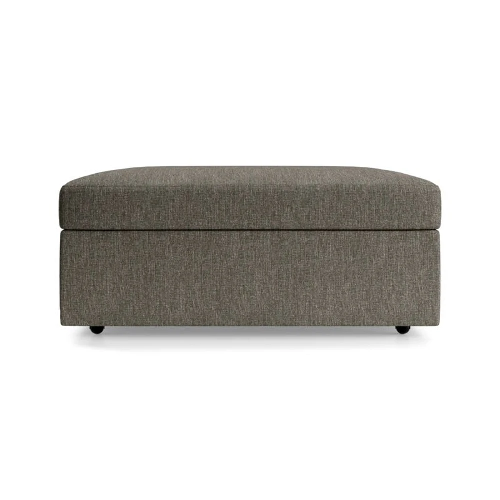 Gather Deep Storage Ottoman with Tray