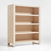 Gemini Tall 4-Shelf Wood Kids Bookcase