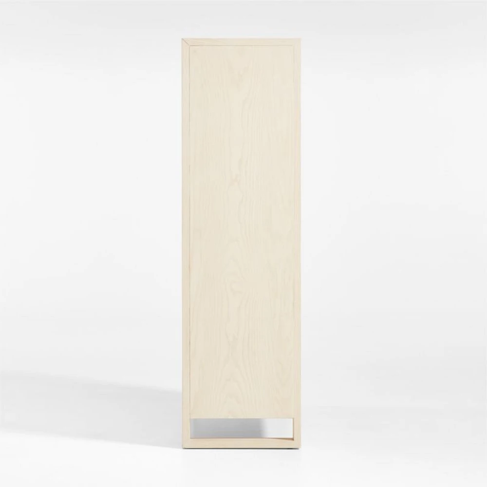 Gemini Tall 4-Shelf Wood Kids Bookcase