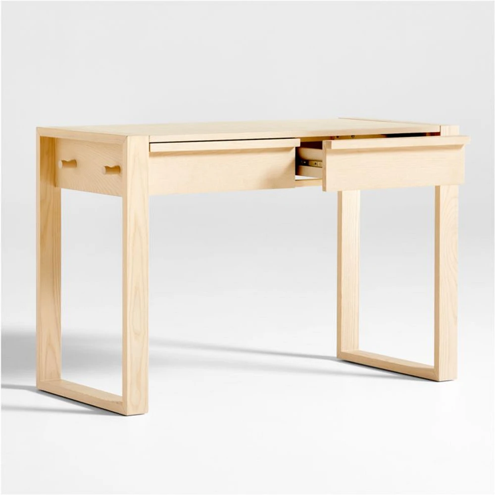 Gemini Kids Light Ash Wood Desk
