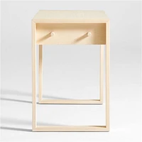 Gemini Kids Light Ash Wood Desk