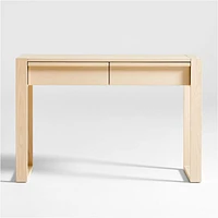 Gemini Kids Light Ash Wood Desk