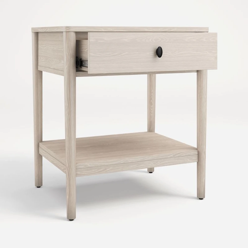 Gia Pickled Oak Nightstand