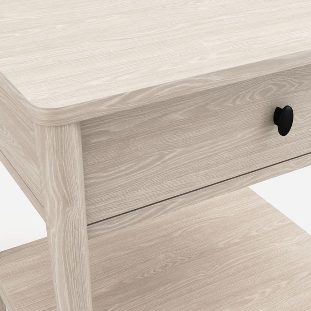 Gia Pickled Oak Nightstand