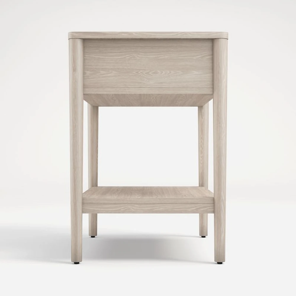 Gia Pickled Oak Nightstand