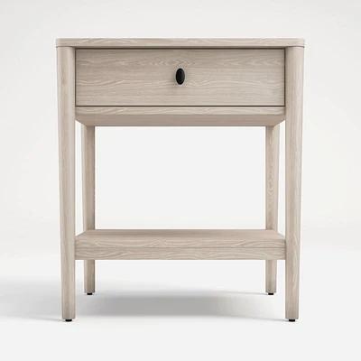 Gia Pickled Oak Nightstand