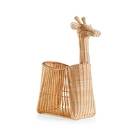 Giraffe Rattan Floor Storage Basket