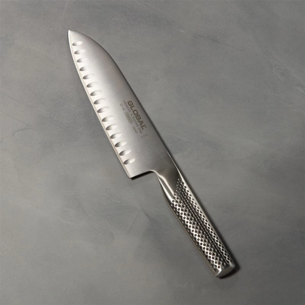 Global ® Classic 7" Hollow-Ground Santoku Knife