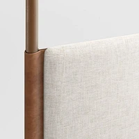 Gracia Queen Upholstered Canopy Bed