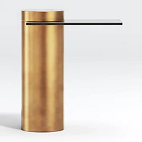 Grafik Glass Cantilever End Table