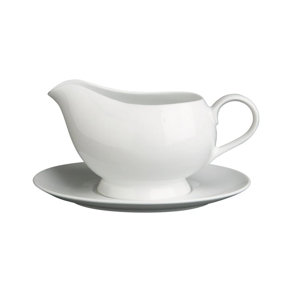 Aspen Gravy Boat with Saucer