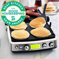 GreenPan Elite Cloud Cream 7-in-1 Grill, Griddle and Waffle Maker