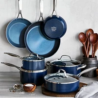 GreenPan ™ Valencia Pro Midnight Blue 14-Piece Non-Stick Cookware Set