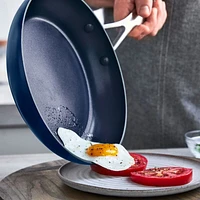 GreenPan ™ Valencia Pro Ceramic 12" Midnight Blue Frying Pan