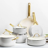 GreenPan ™ Reserve Dove Grey 10-Piece Non-Stick Cookware Set