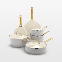 GreenPan ™ Reserve Dove Grey 10-Piece Non-Stick Cookware Set