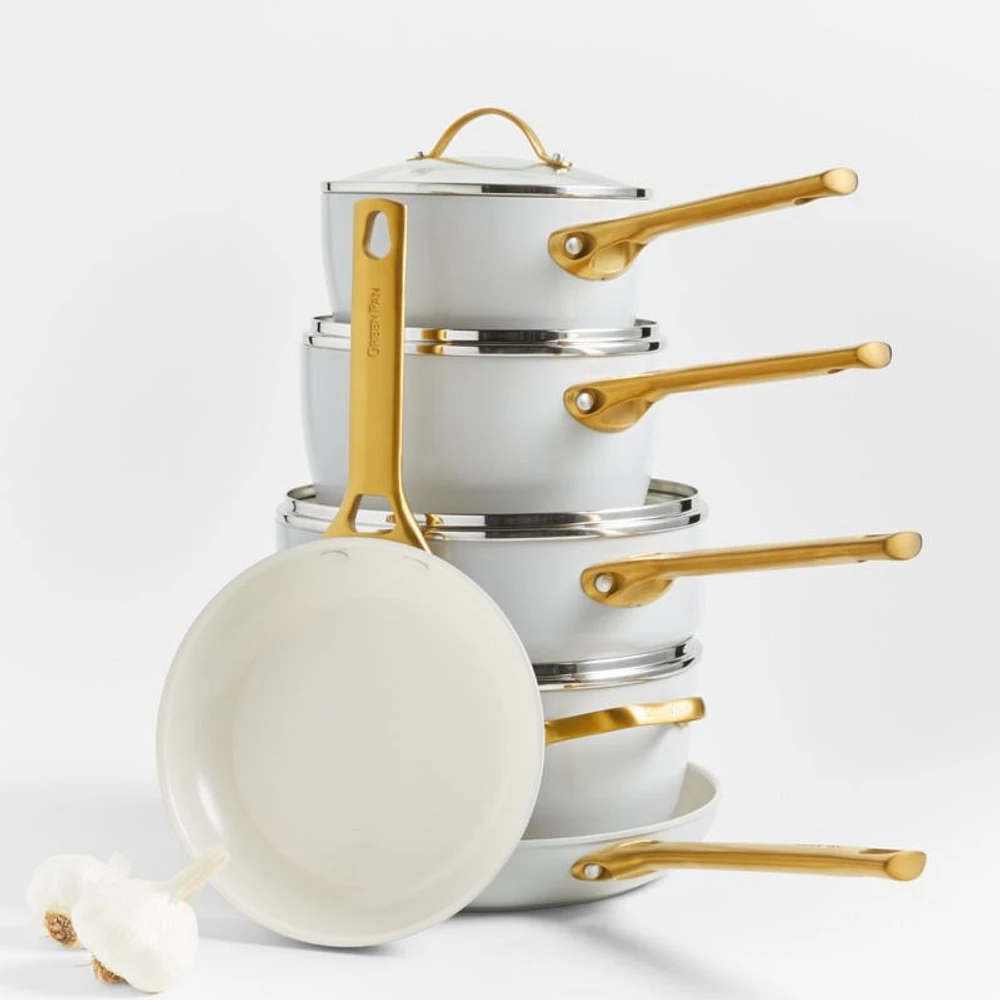 GreenPan ™ Reserve Dove Grey 10-Piece Non-Stick Cookware Set