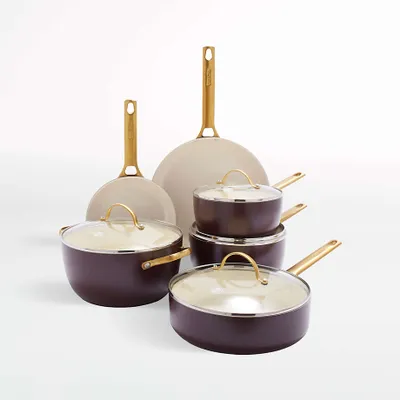 GreenPan ™ Reserve Merlot 10-Piece Ceramic Non-Stick Cookware Set