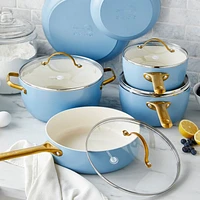 GreenPan ™ Reserve Sky Blue 10-Piece Ceramic Non-Stick Cookware Set
